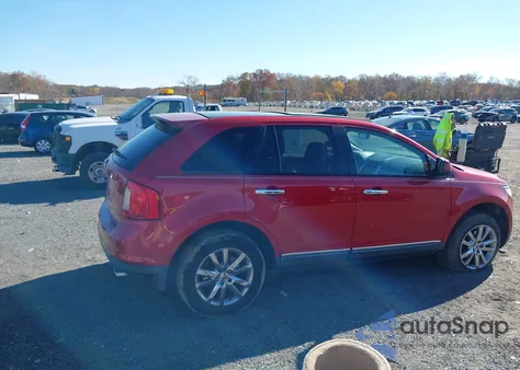 2011 Ford Edge Sel from USA, damaged, VIN 2FMDK3JC9BBA84144